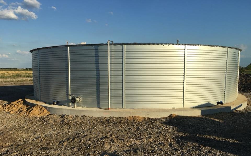 50000 Gallon Pioneer Model XL40 Water Storage Tank